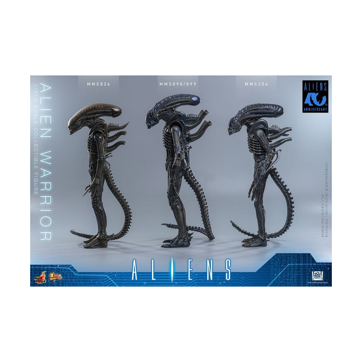 Hot Toys - Aliens  -  Alien Warrior v2 MMS scala 1/6