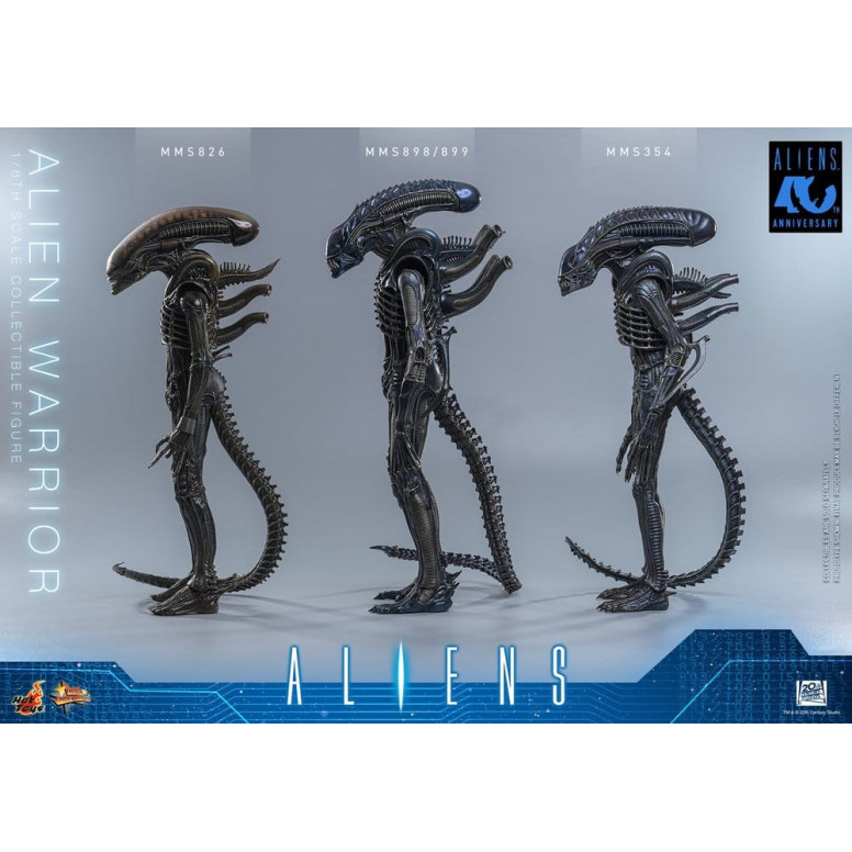 Hot Toys - Aliens  -  Alien Warrior v2 MMS scala 1/6