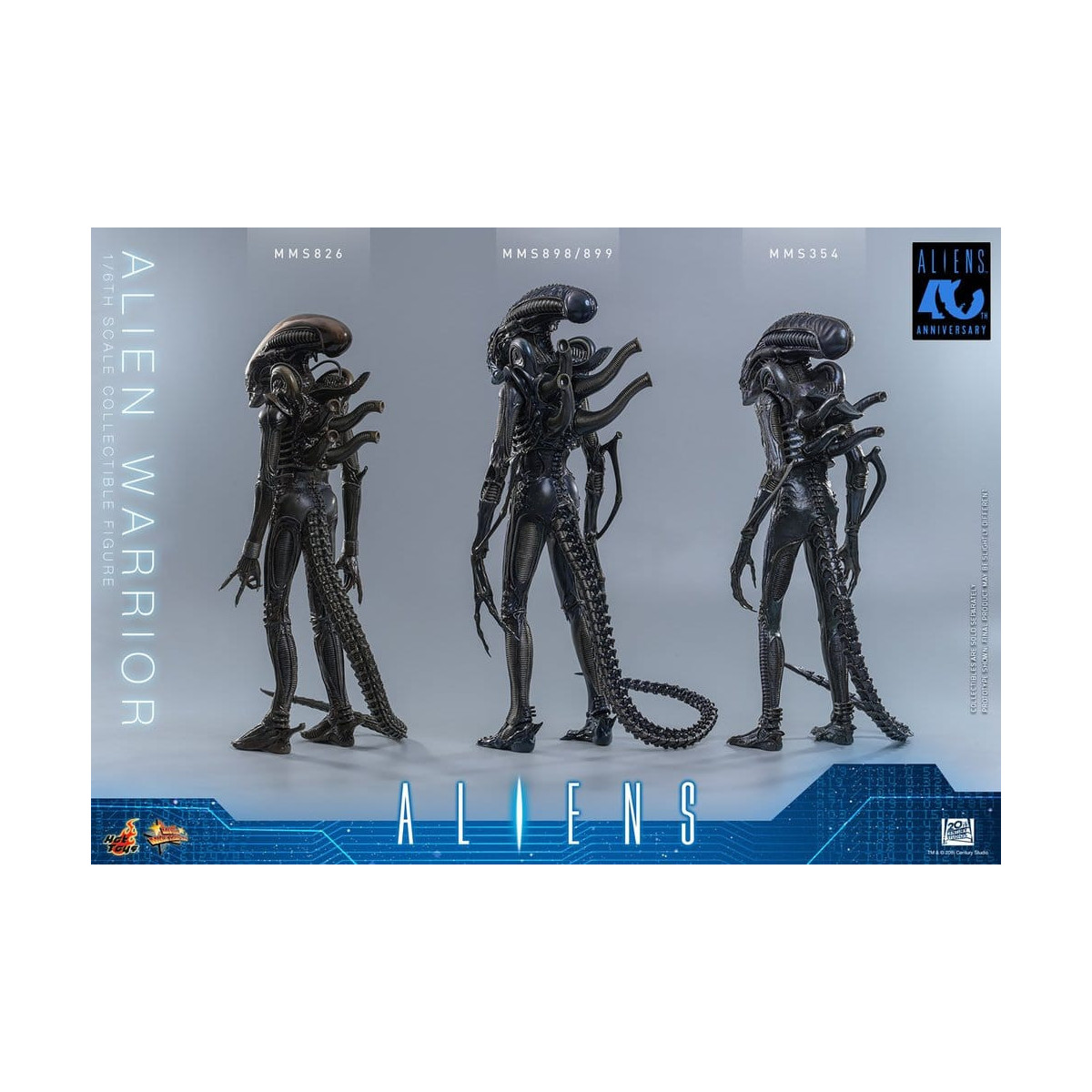 Hot Toys - Aliens  -  Alien Warrior v2 MMS scala 1/6