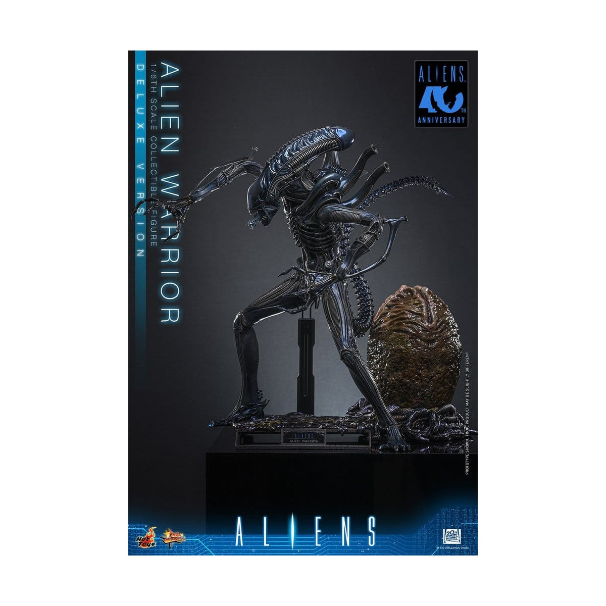 Hot Toys - Aliens  -  Alien Warrior v2 Deluxe MMS scala 1/6