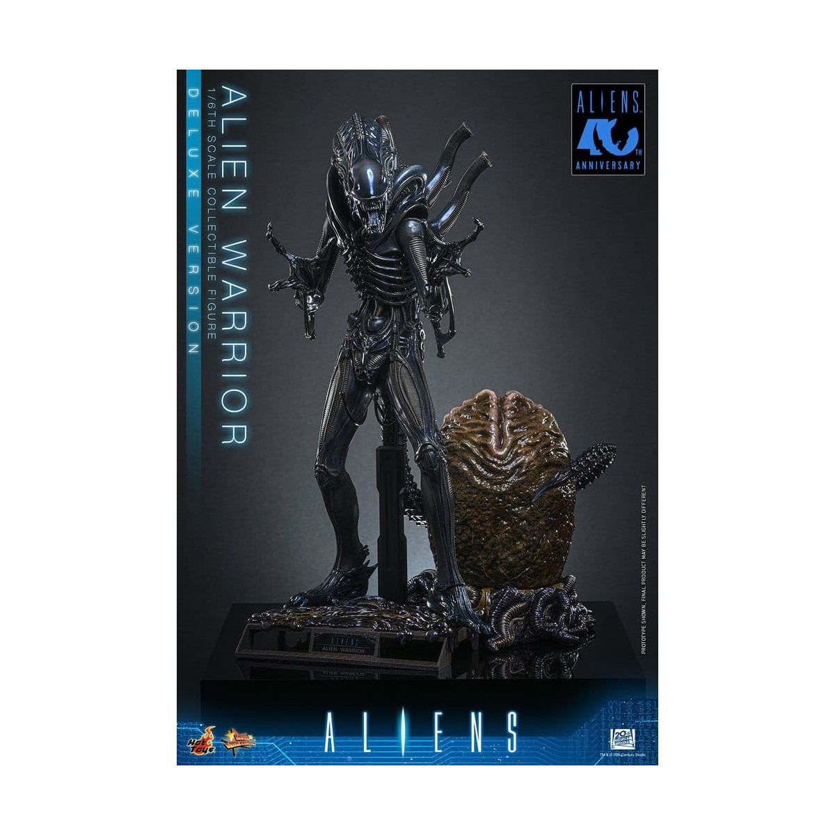 Hot Toys - Aliens  -  Alien Warrior v2 Deluxe MMS scala 1/6