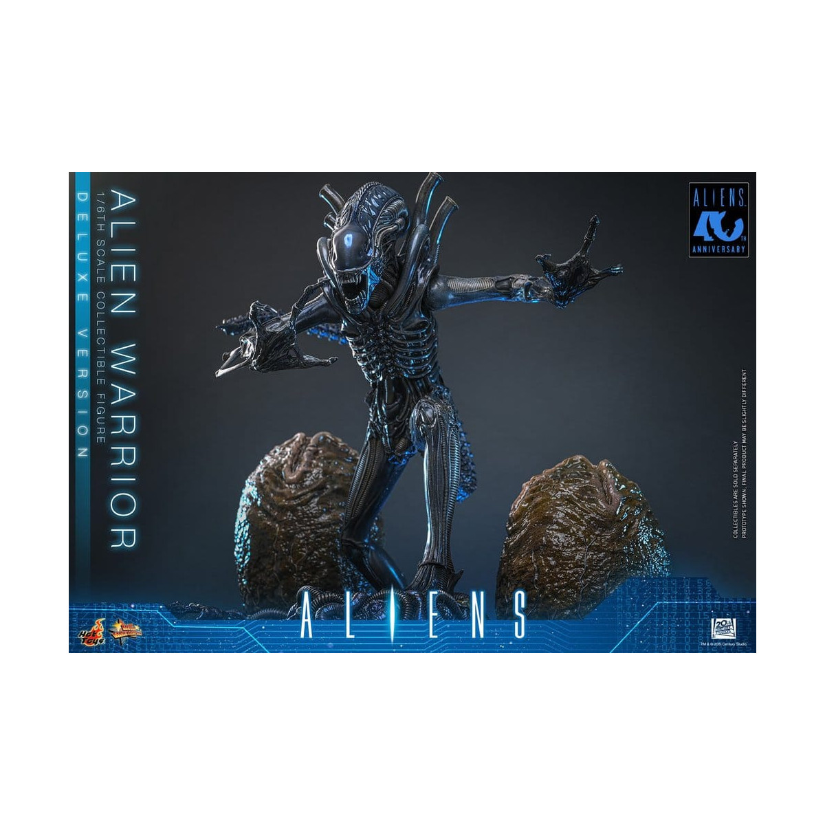 Hot Toys - Aliens  -  Alien Warrior v2 Deluxe MMS scala 1/6