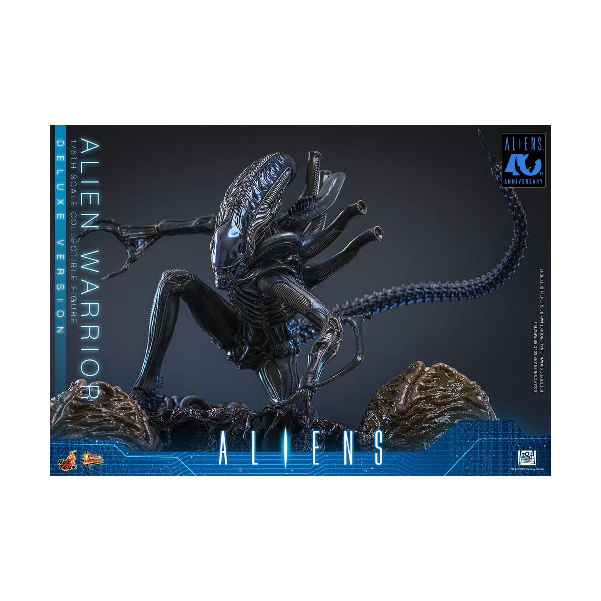 Hot Toys - Aliens  -  Alien Warrior v2 Deluxe MMS scala 1/6