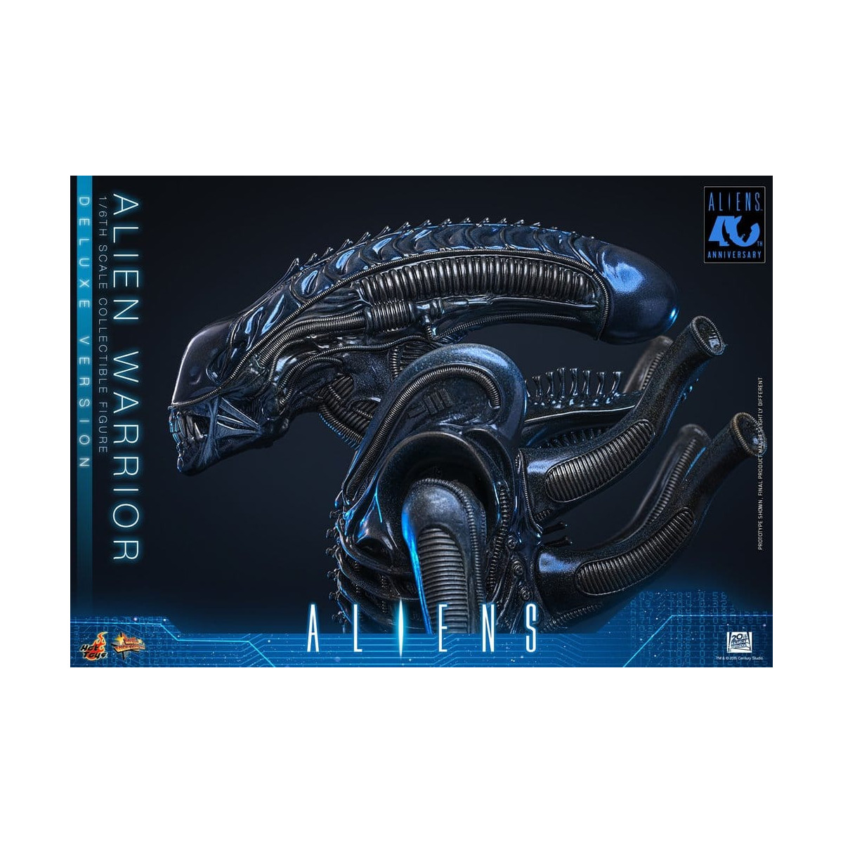 Hot Toys - Aliens  -  Alien Warrior v2 Deluxe MMS scala 1/6