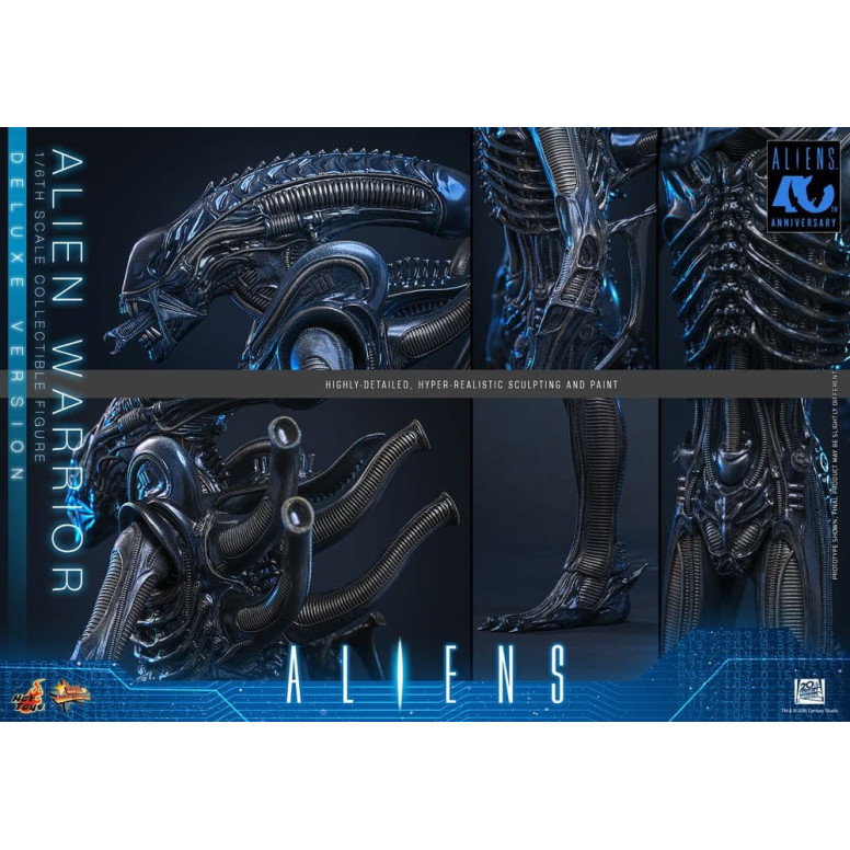 Hot Toys - Aliens  -  Alien Warrior v2 Deluxe MMS scala 1/6