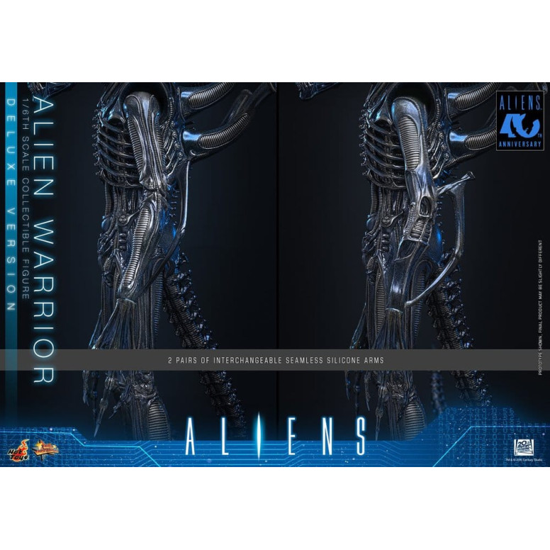 Hot Toys - Aliens  -  Alien Warrior v2 Deluxe MMS scala 1/6