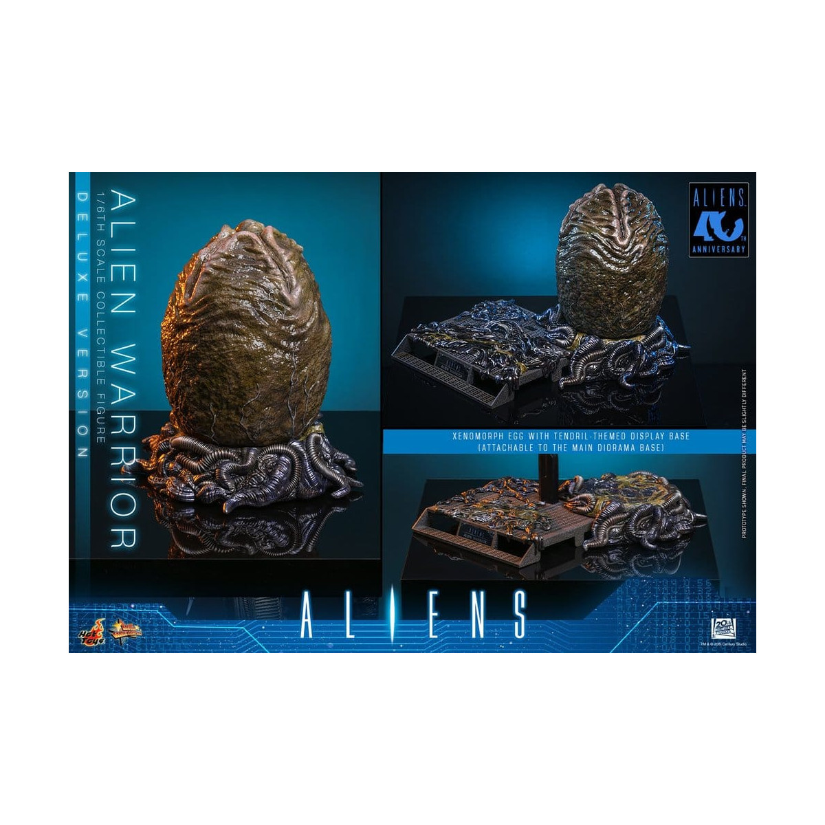 Hot Toys - Aliens  -  Alien Warrior v2 Deluxe MMS scala 1/6