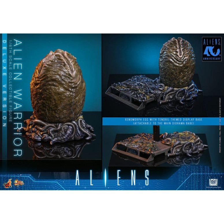 Hot Toys - Aliens  -  Alien Warrior v2 Deluxe MMS scala 1/6