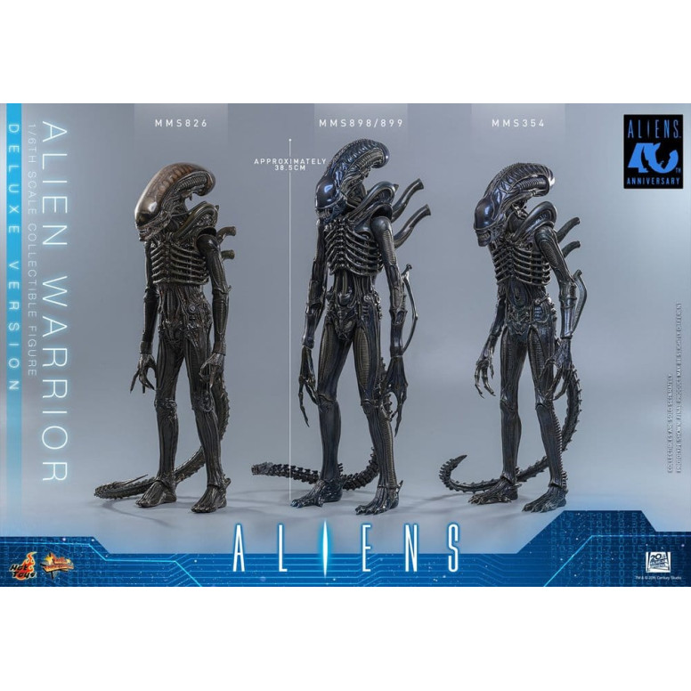 Hot Toys - Aliens  -  Alien Warrior v2 Deluxe MMS scala 1/6
