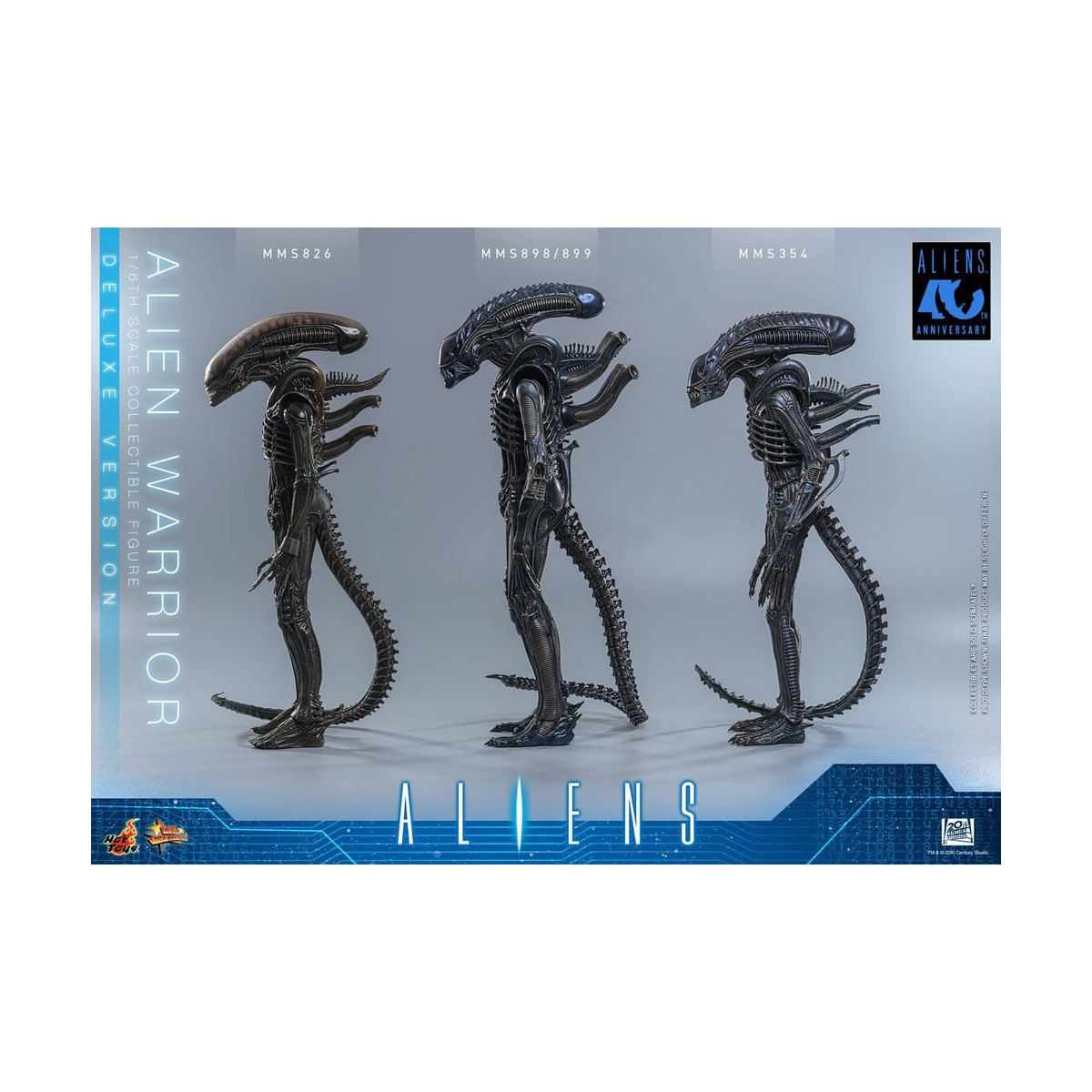 Hot Toys - Aliens  -  Alien Warrior v2 Deluxe MMS scala 1/6