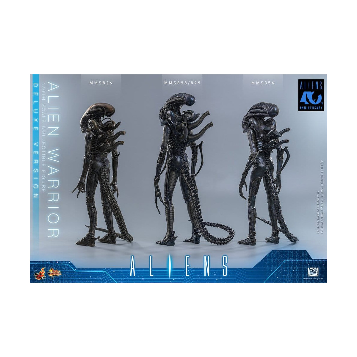 Hot Toys - Aliens  -  Alien Warrior v2 Deluxe MMS scala 1/6