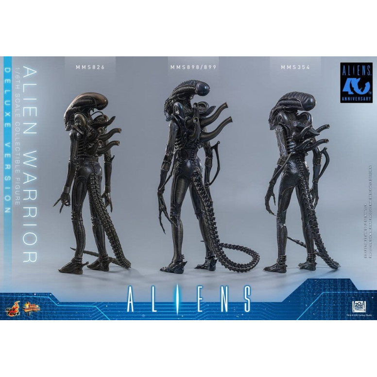 Hot Toys - Aliens  -  Alien Warrior v2 Deluxe MMS scala 1/6