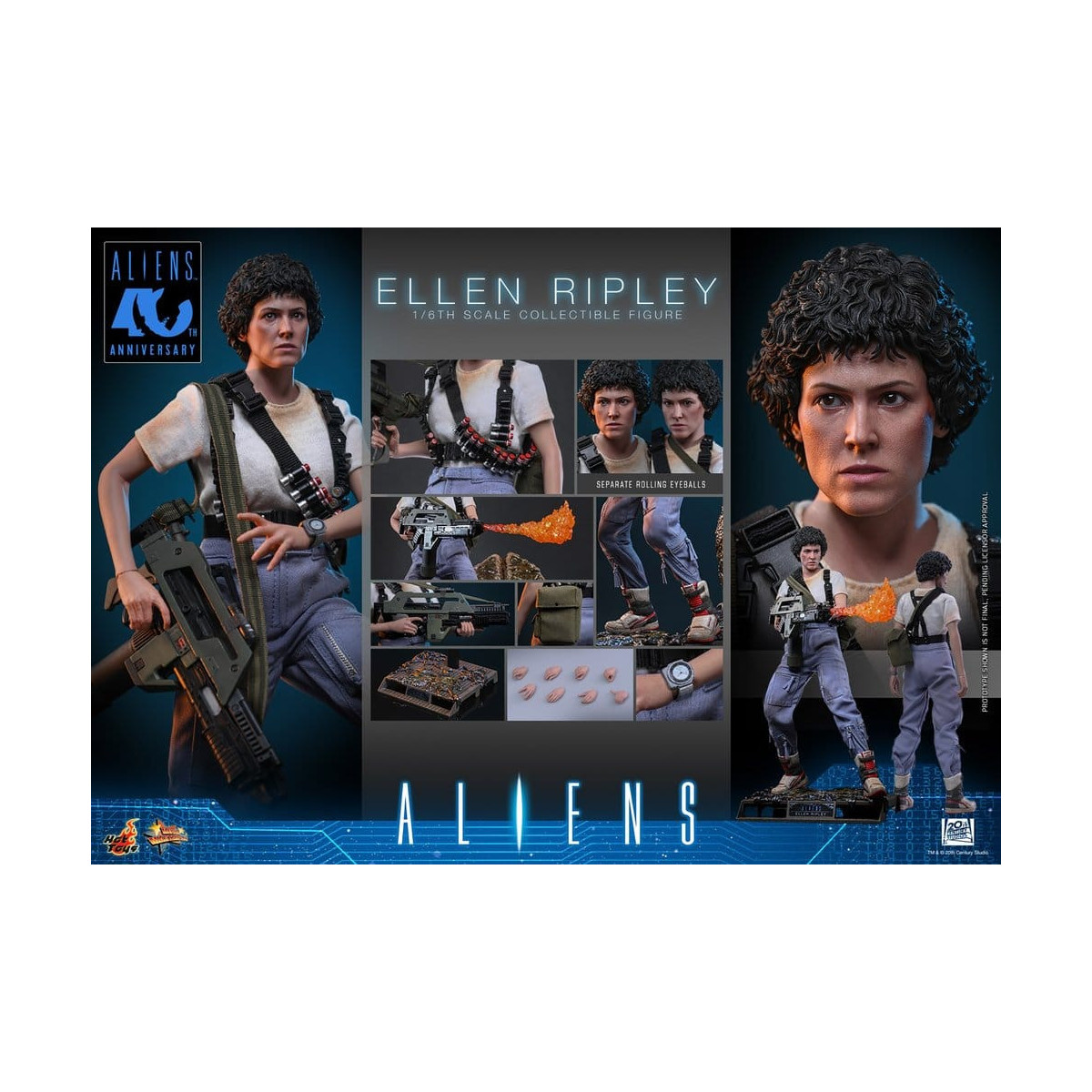 Hot Toys - Aliens - Ellen Ripley MMS, scala 1/6