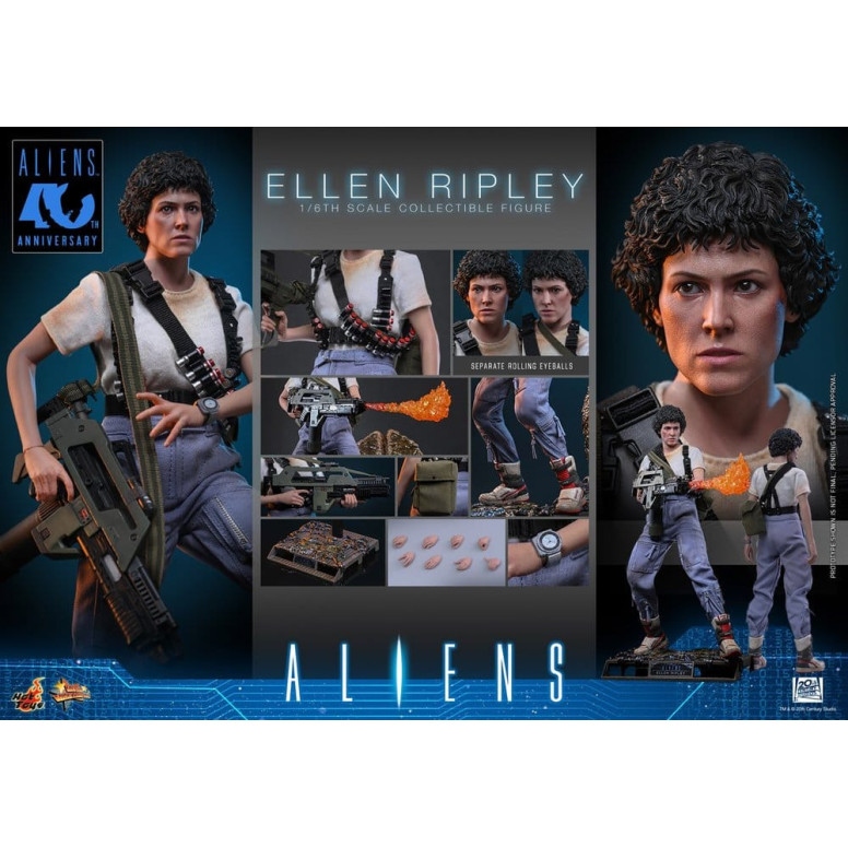 Hot Toys - Aliens - Ellen Ripley MMS, scala 1/6