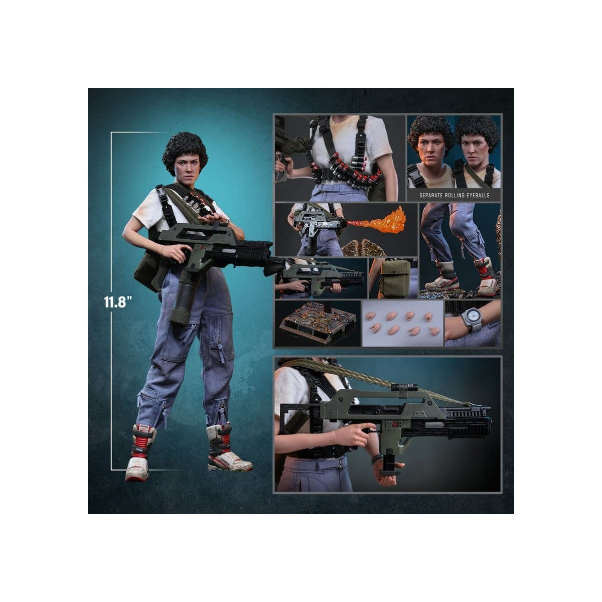 Hot Toys - Aliens - Ellen Ripley MMS, scala 1/6