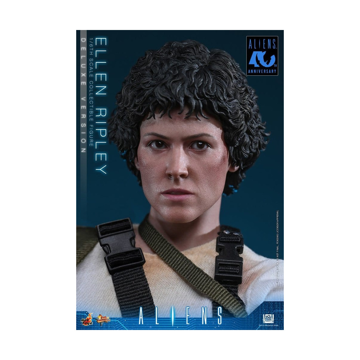 Hot Toys - Aliens - Ellen Ripley Deluxe version MMS , scala 1/6