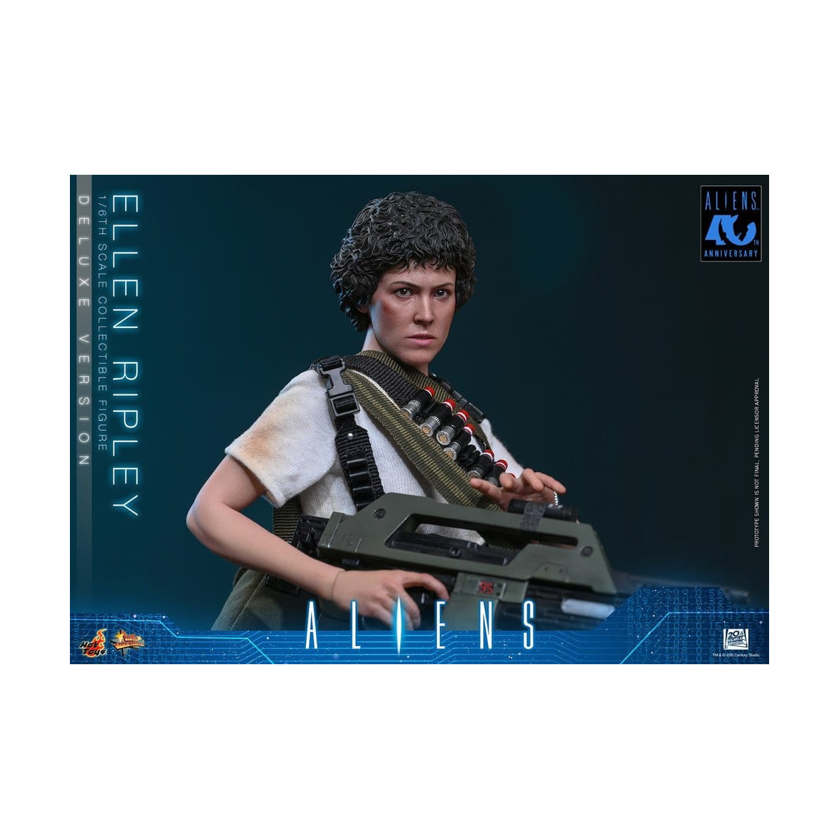 Hot Toys - Aliens - Ellen Ripley Deluxe version MMS , scala 1/6