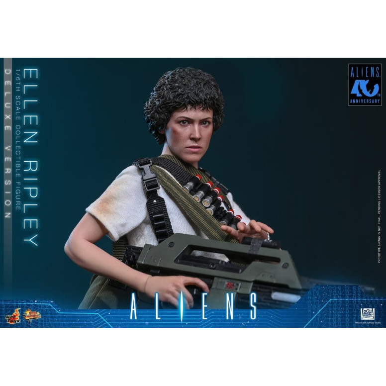 Hot Toys - Aliens - Ellen Ripley Deluxe version MMS , scala 1/6