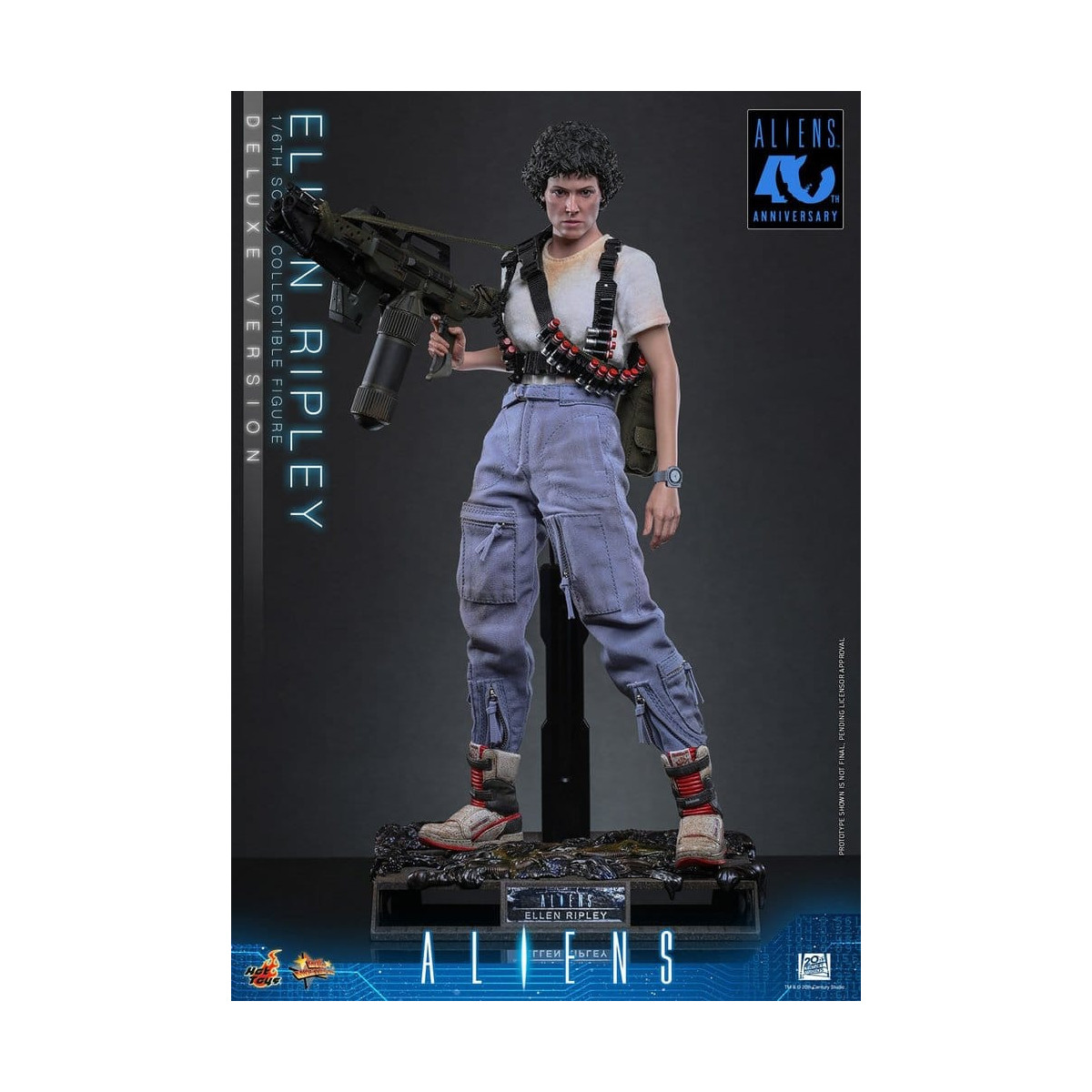 Hot Toys - Aliens - Ellen Ripley Deluxe version MMS , scala 1/6