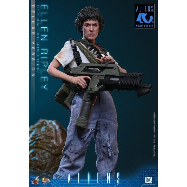 Hot Toys - Aliens - Ellen Ripley Deluxe version MMS , scala 1/6