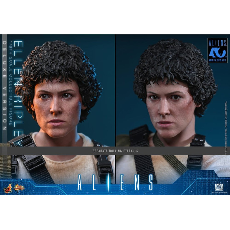 Hot Toys - Aliens - Ellen Ripley Deluxe version MMS , scala 1/6