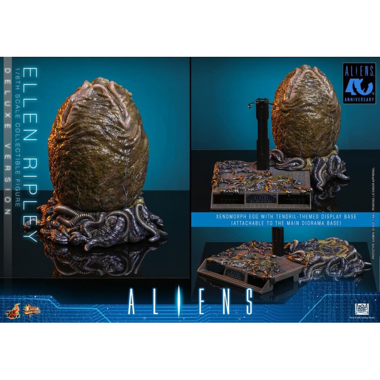 Hot Toys - Aliens - Ellen Ripley Deluxe version MMS , scala 1/6