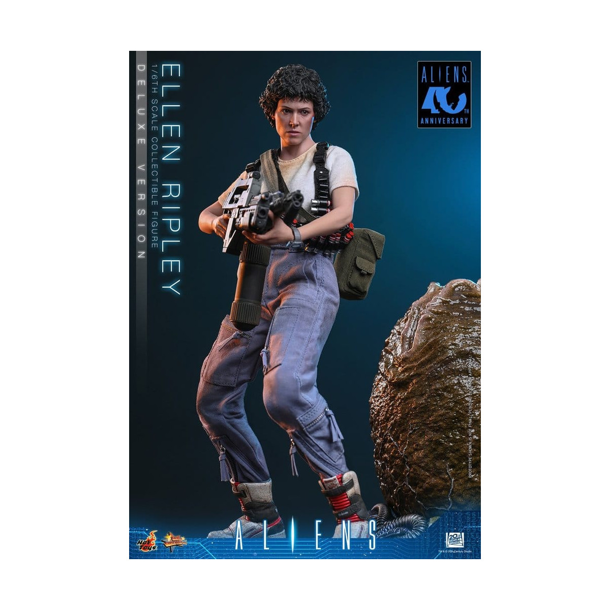 Hot Toys - Aliens - Ellen Ripley Deluxe version MMS , scala 1/6
