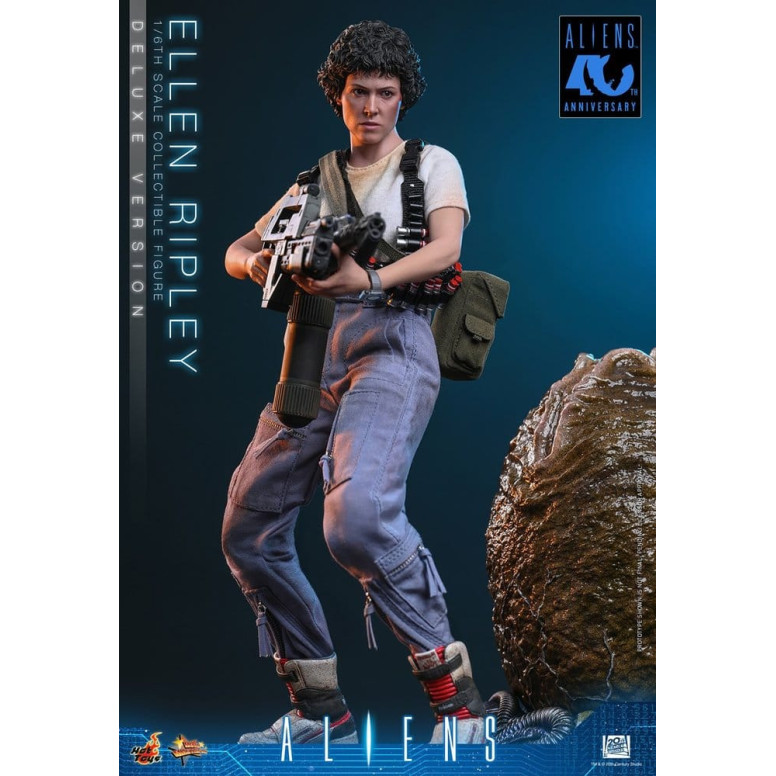 Hot Toys - Aliens - Ellen Ripley Deluxe version MMS , scala 1/6