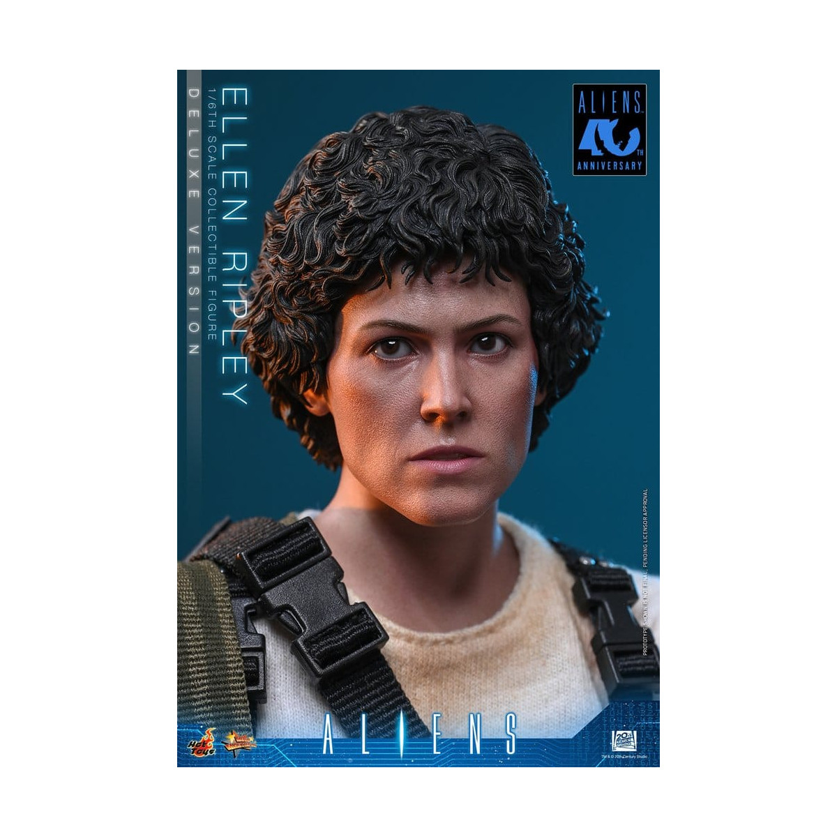 Hot Toys - Aliens - Ellen Ripley Deluxe version MMS , scala 1/6