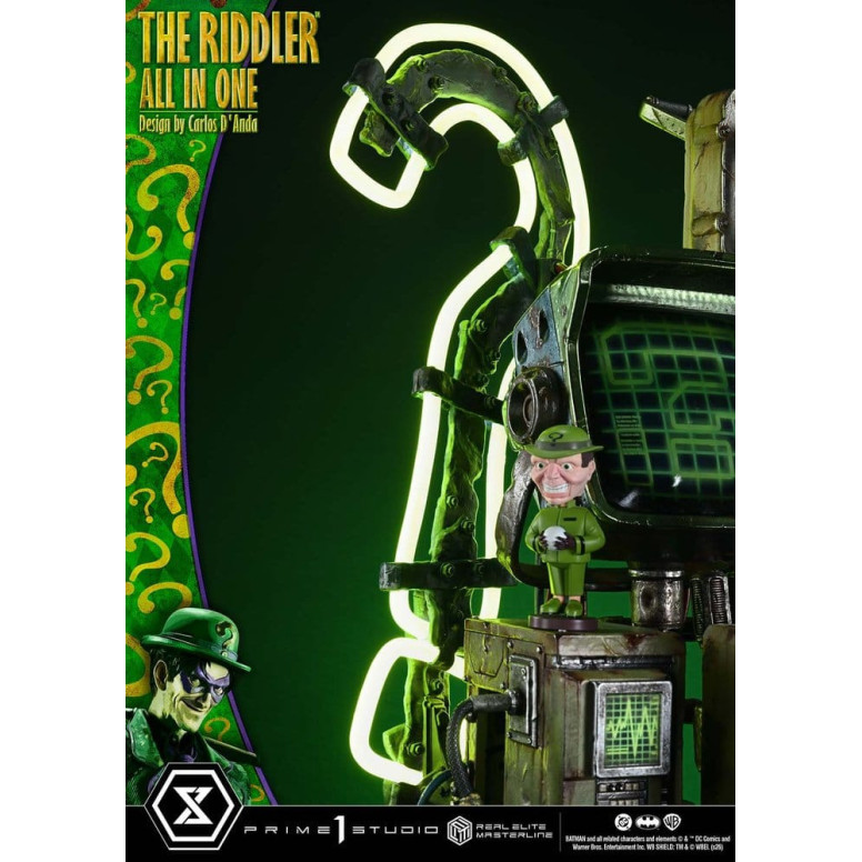 Prime 1 Studio - The Riddler All In One (Design di Carlos D'Anda) - Real Elite Masterline Serie 1/3