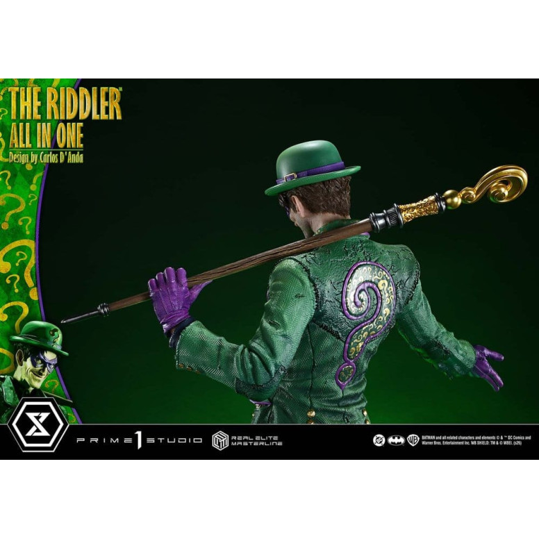Prime 1 Studio - The Riddler All In One (Design di Carlos D'Anda) - Real Elite Masterline Serie 1/3