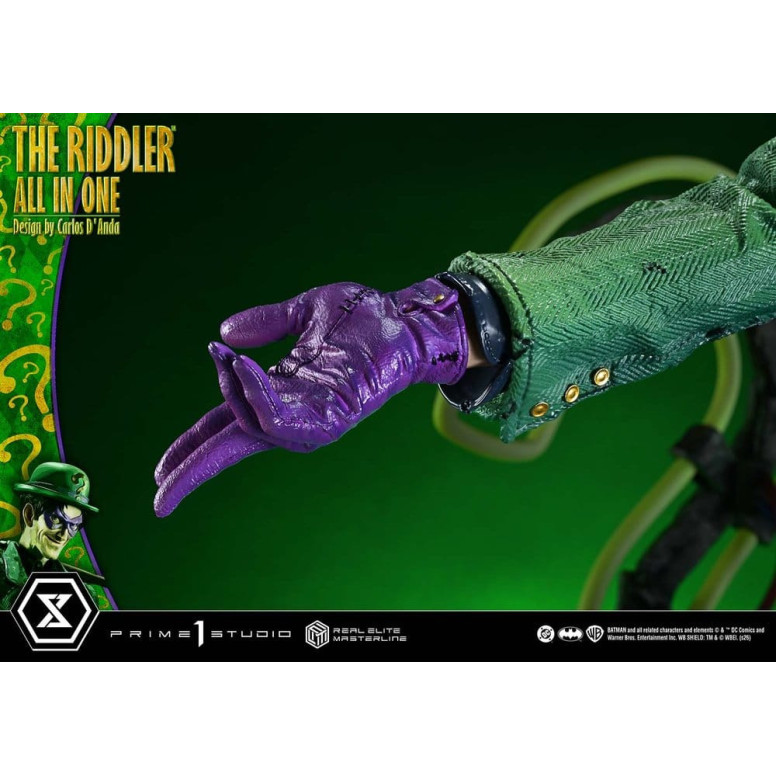Prime 1 Studio - The Riddler All In One (Design di Carlos D'Anda) - Real Elite Masterline Serie 1/3