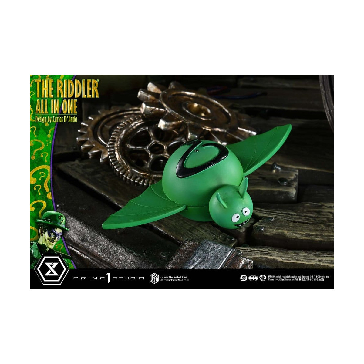 Prime 1 Studio - The Riddler All In One (Design di Carlos D'Anda) - Real Elite Masterline Serie 1/3