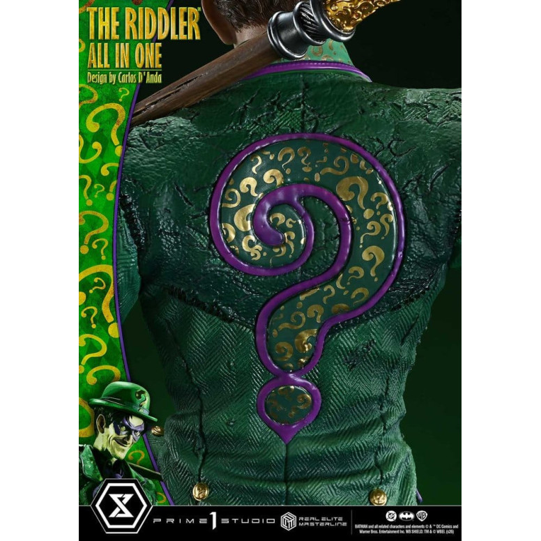 Prime 1 Studio - The Riddler All In One (Design di Carlos D'Anda) - Real Elite Masterline Serie 1/3