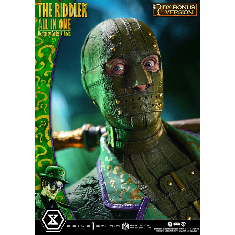 Prime 1 Studio - The Riddler All In One (Design di Carlos D'Anda) Versione Bonus DX - Real Elite Masterline Serie 1/3