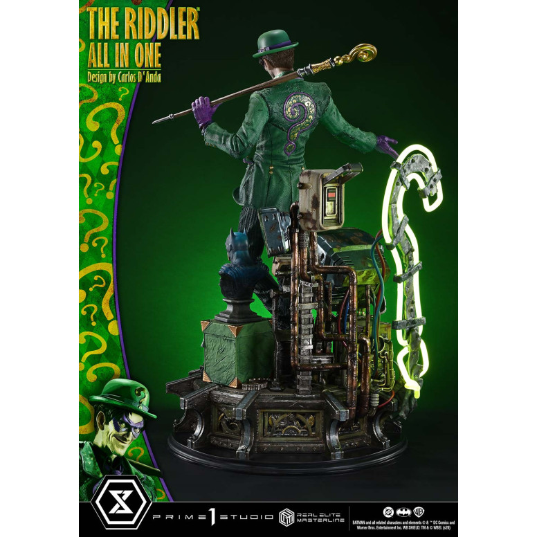 Prime 1 Studio - The Riddler All In One (Design di Carlos D'Anda) Versione Bonus DX - Real Elite Masterline Serie 1/3
