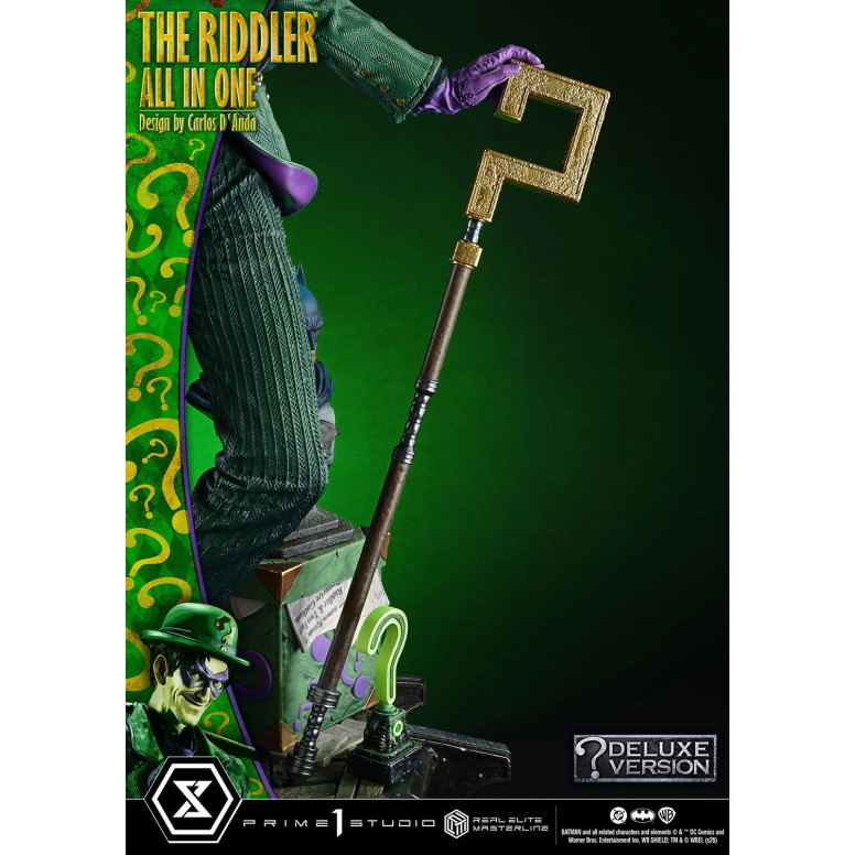Prime 1 Studio - The Riddler All In One (Design di Carlos D'Anda) Versione Bonus DX - Real Elite Masterline Serie 1/3