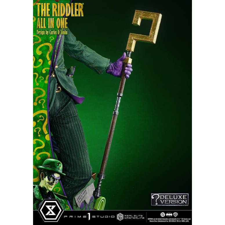 Prime 1 Studio - The Riddler All In One (Design di Carlos D'Anda) Versione Bonus DX - Real Elite Masterline Serie 1/3