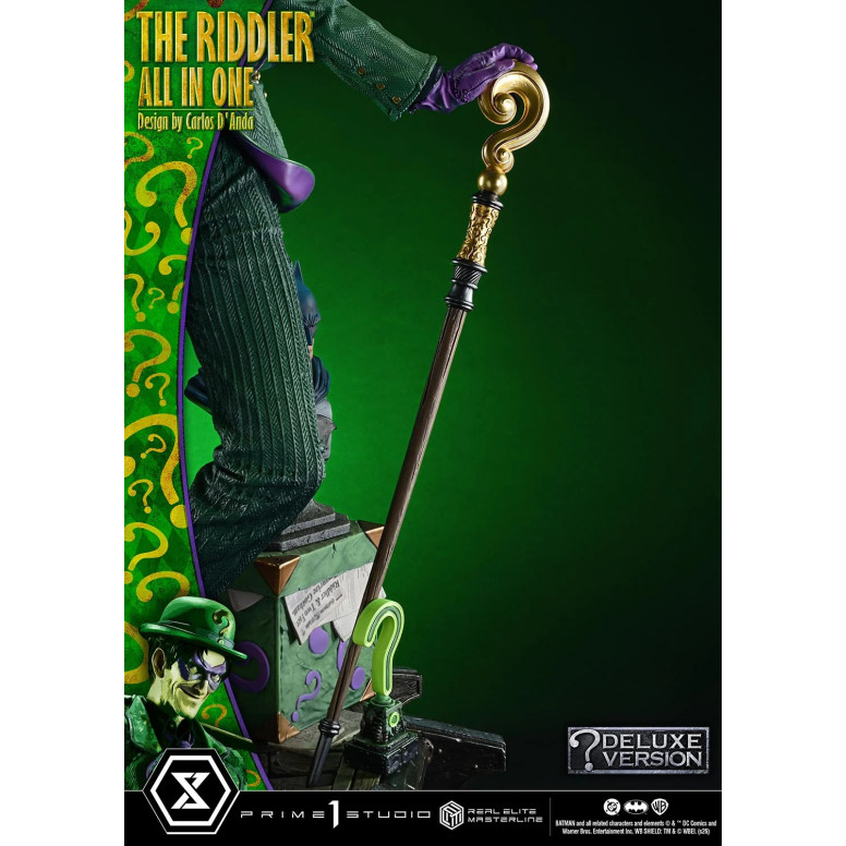Prime 1 Studio - The Riddler All In One (Design di Carlos D'Anda) Versione Bonus DX - Real Elite Masterline Serie 1/3