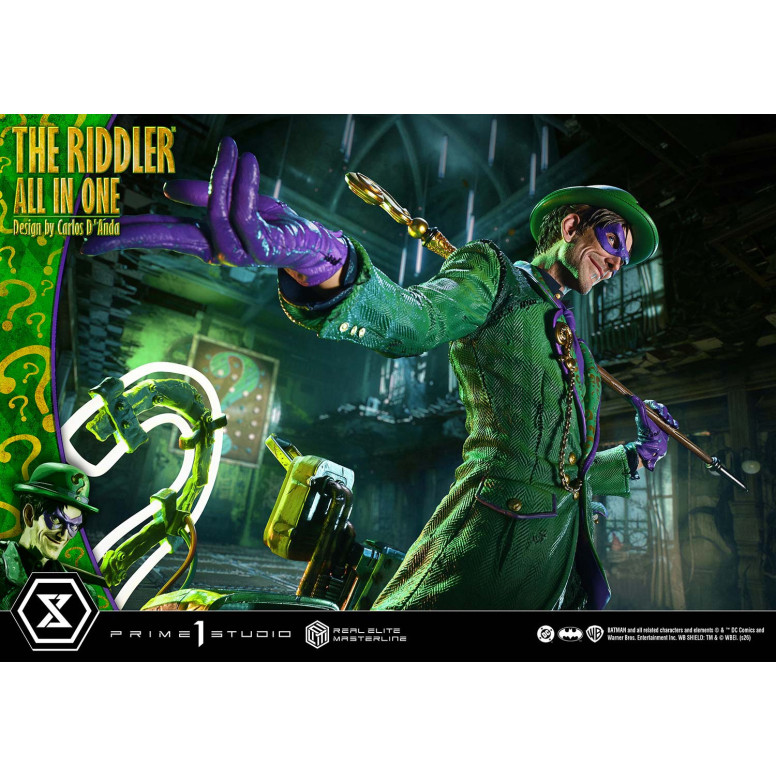 Prime 1 Studio - The Riddler All In One (Design di Carlos D'Anda) Versione Bonus DX - Real Elite Masterline Serie 1/3