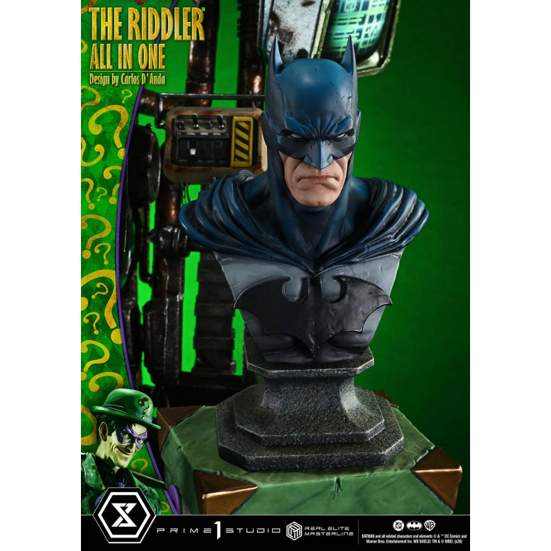 Prime 1 Studio - The Riddler All In One (Design di Carlos D'Anda) Versione Bonus DX - Real Elite Masterline Serie 1/3
