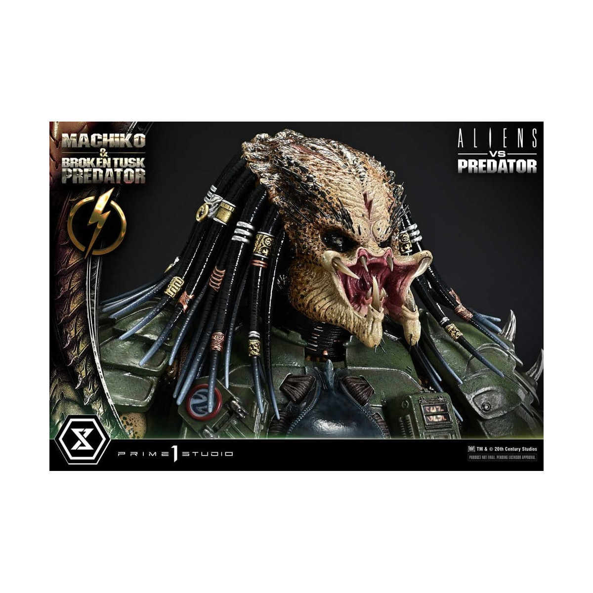 Prime 1 Studio - Aliens vs. Predator (Fumetto) - Machiko & Broken Tusk Ultimate Premium Masterline Serie 1/4