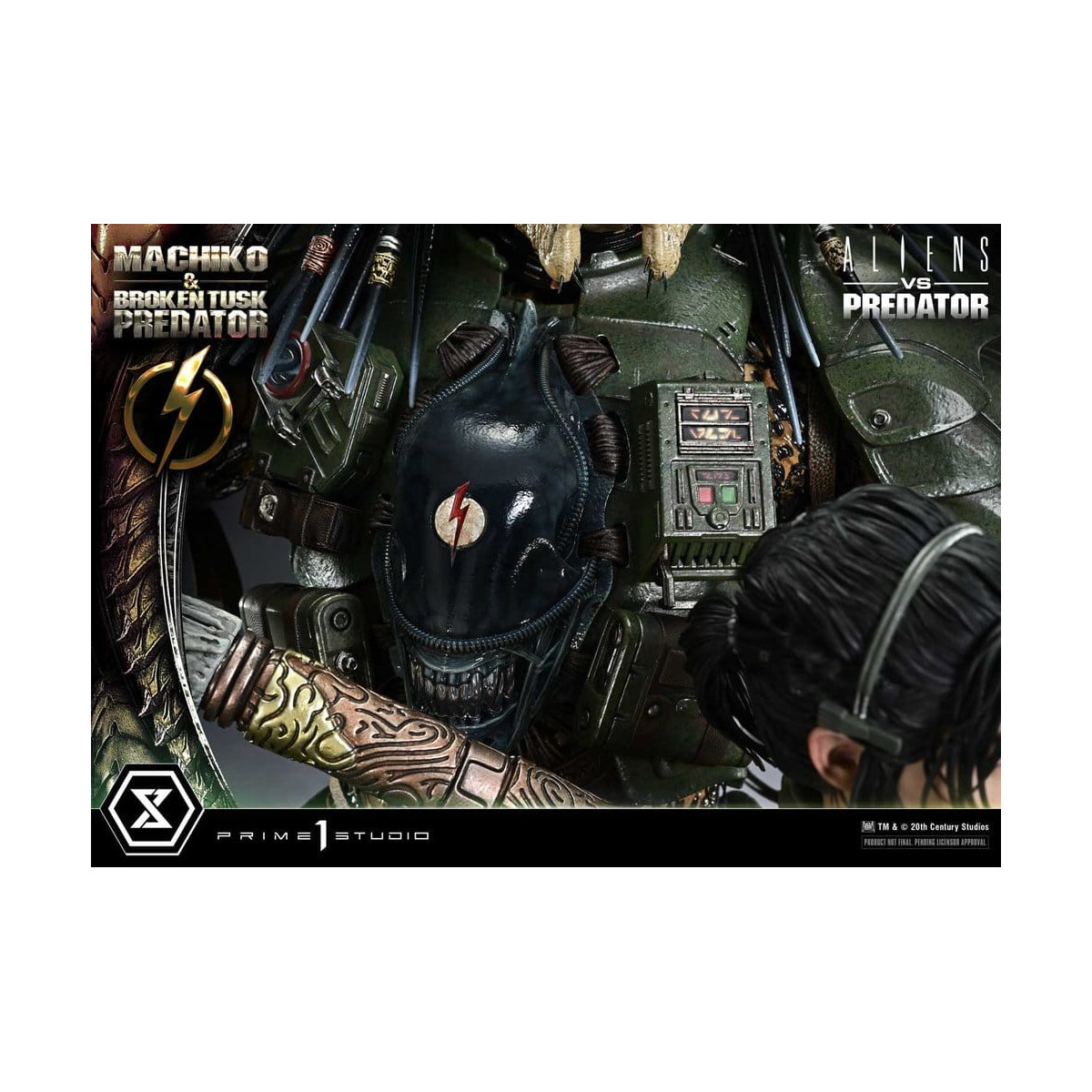 Prime 1 Studio - Aliens vs. Predator (Fumetto) - Machiko & Broken Tusk Ultimate Premium Masterline Serie 1/4