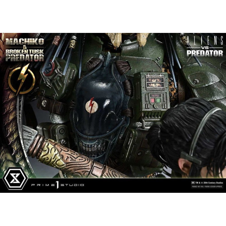 Prime 1 Studio - Aliens vs. Predator (Fumetto) - Machiko & Broken Tusk Ultimate Premium Masterline Serie 1/4