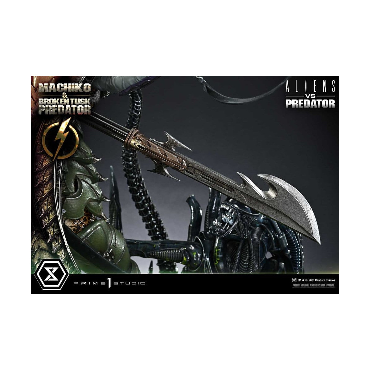 Prime 1 Studio - Aliens vs. Predator (Fumetto) - Machiko & Broken Tusk Ultimate Premium Masterline Serie 1/4