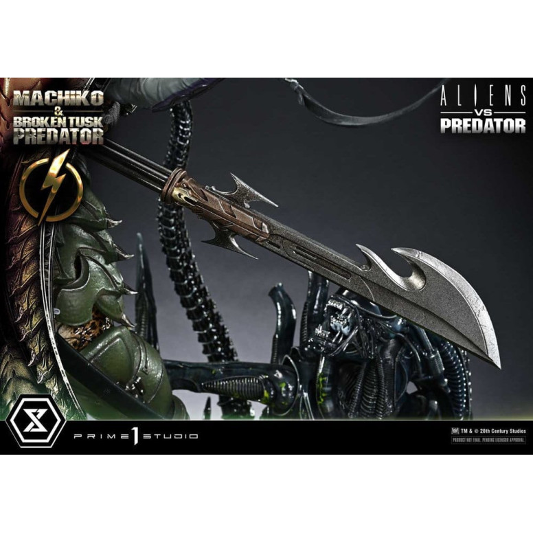 Prime 1 Studio - Aliens vs. Predator (Fumetto) - Machiko & Broken Tusk Ultimate Premium Masterline Serie 1/4