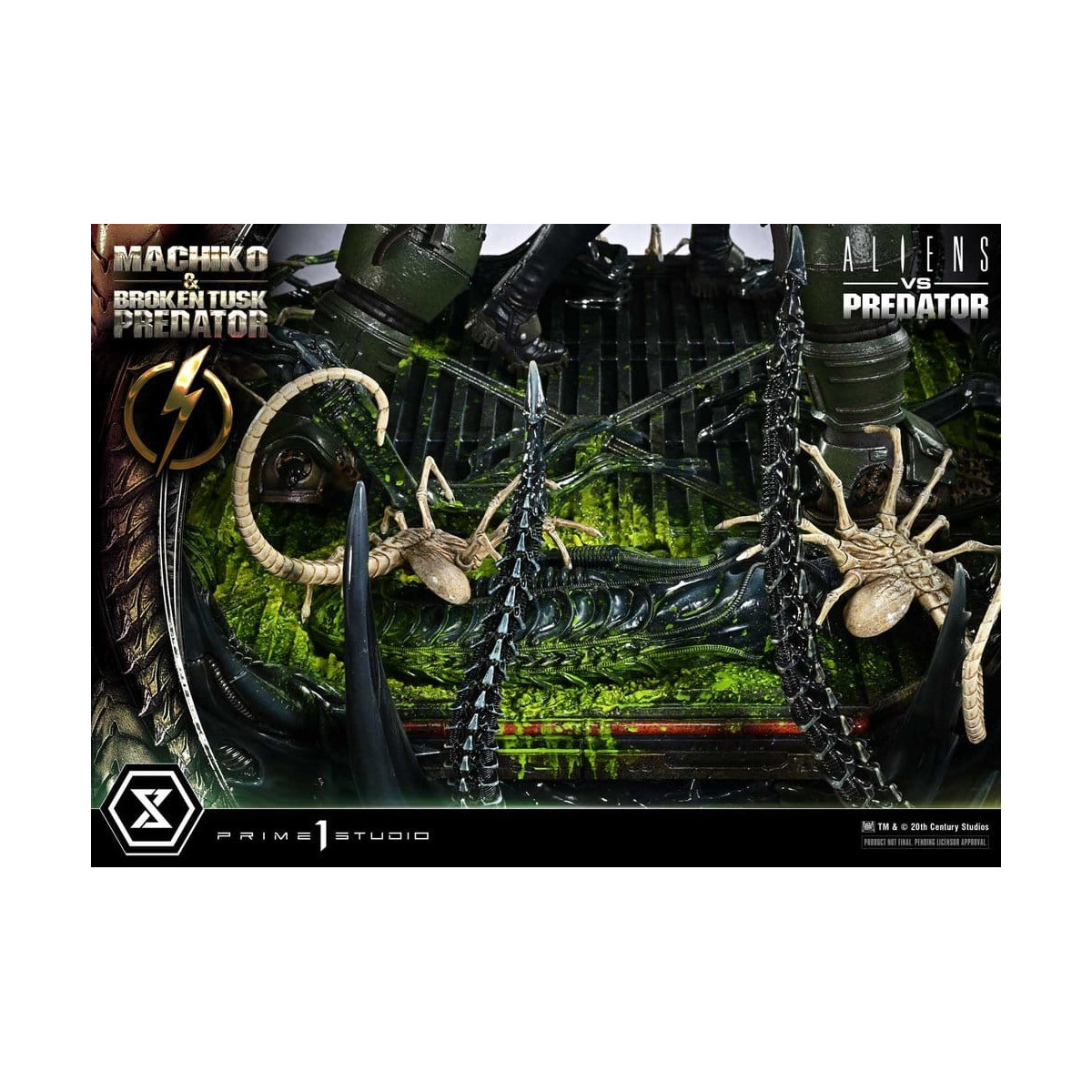 Prime 1 Studio - Aliens vs. Predator (Fumetto) - Machiko & Broken Tusk Ultimate Premium Masterline Serie 1/4