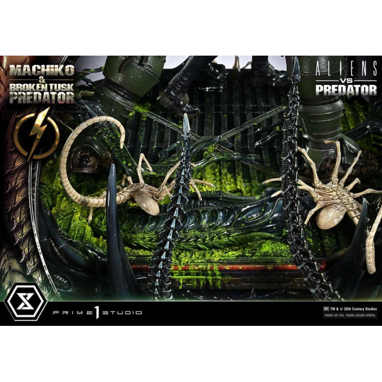 Prime 1 Studio - Aliens vs. Predator (Fumetto) - Machiko & Broken Tusk Ultimate Premium Masterline Serie 1/4