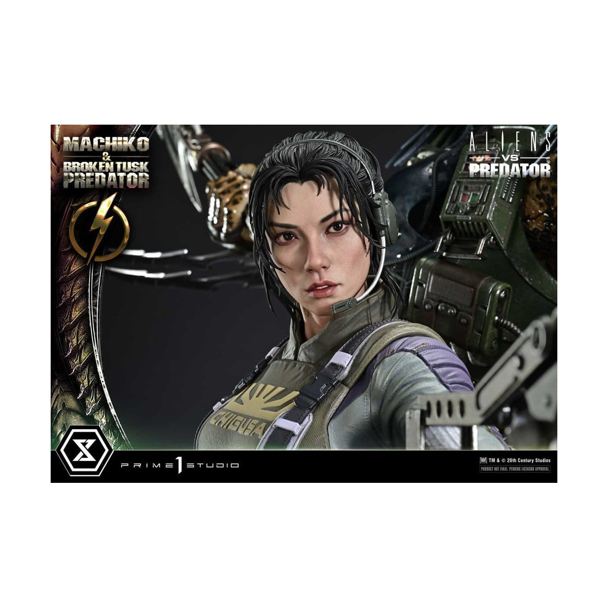 Prime 1 Studio - Aliens vs. Predator (Fumetto) - Machiko & Broken Tusk Ultimate Premium Masterline Serie 1/4