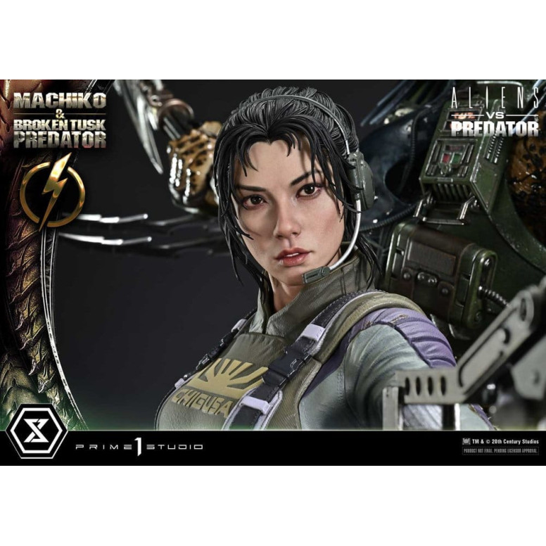 Prime 1 Studio - Aliens vs. Predator (Fumetto) - Machiko & Broken Tusk Ultimate Premium Masterline Serie 1/4